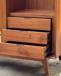 Lemari Geser Cermin Abora 3