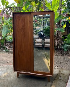 Lemari Geser Cermin Abora 4