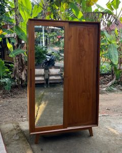 Lemari Geser Cermin Abora 5